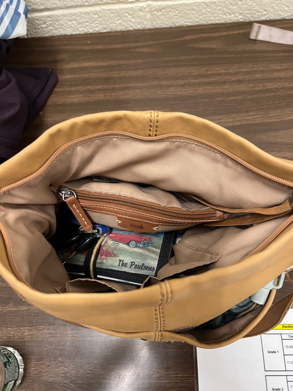 The Sak Ashland Bucket Hobo Shoulder Bag in Tobacco. Softest leather! - Picture 2 of 5